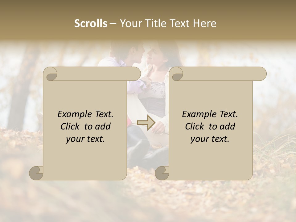 Lilac Violet Close Up PowerPoint Template