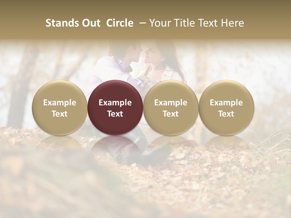 Lilac Violet Close Up PowerPoint Template