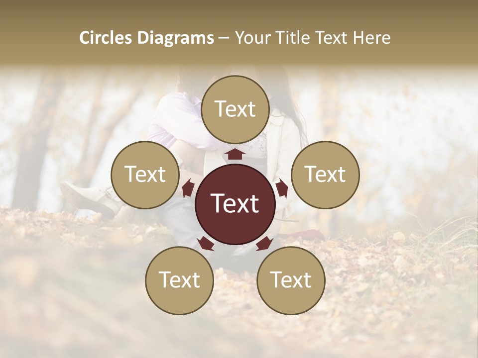 Lilac Violet Close Up PowerPoint Template