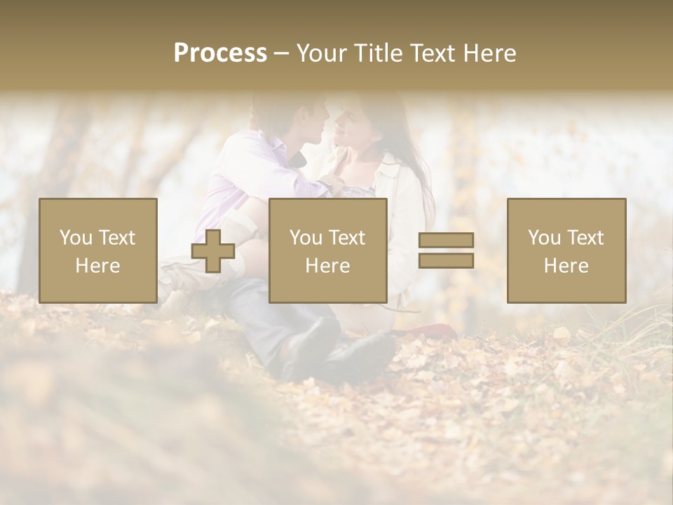 Lilac Violet Close Up PowerPoint Template