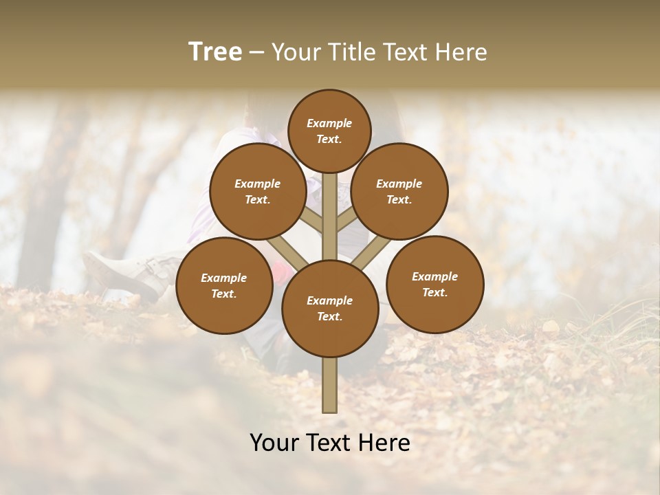 Lilac Violet Close Up PowerPoint Template