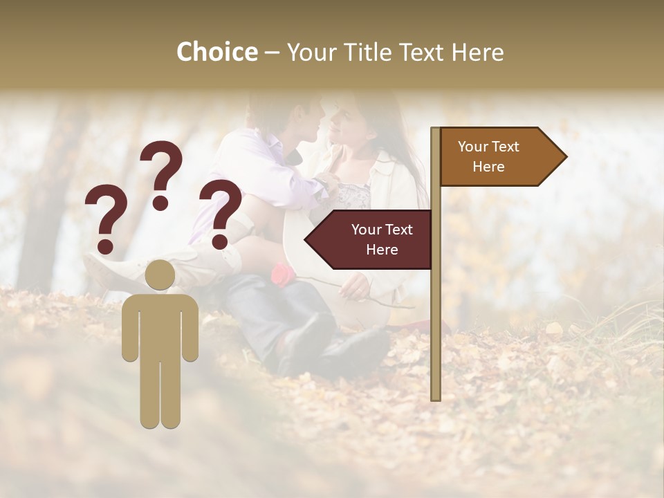 Lilac Violet Close Up PowerPoint Template