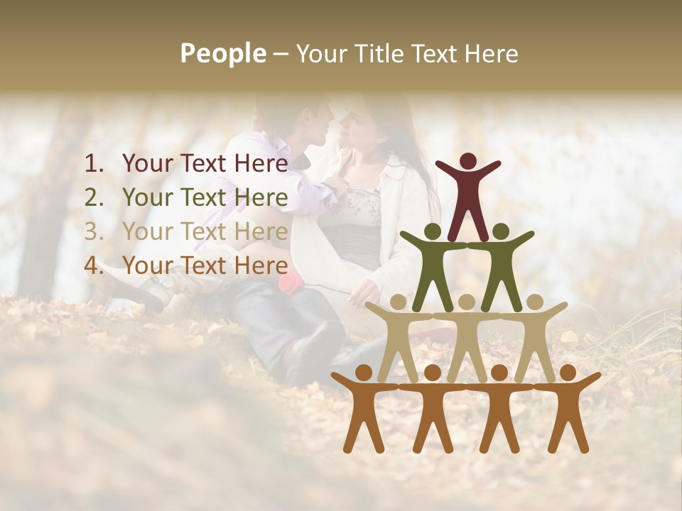 Lilac Violet Close Up PowerPoint Template