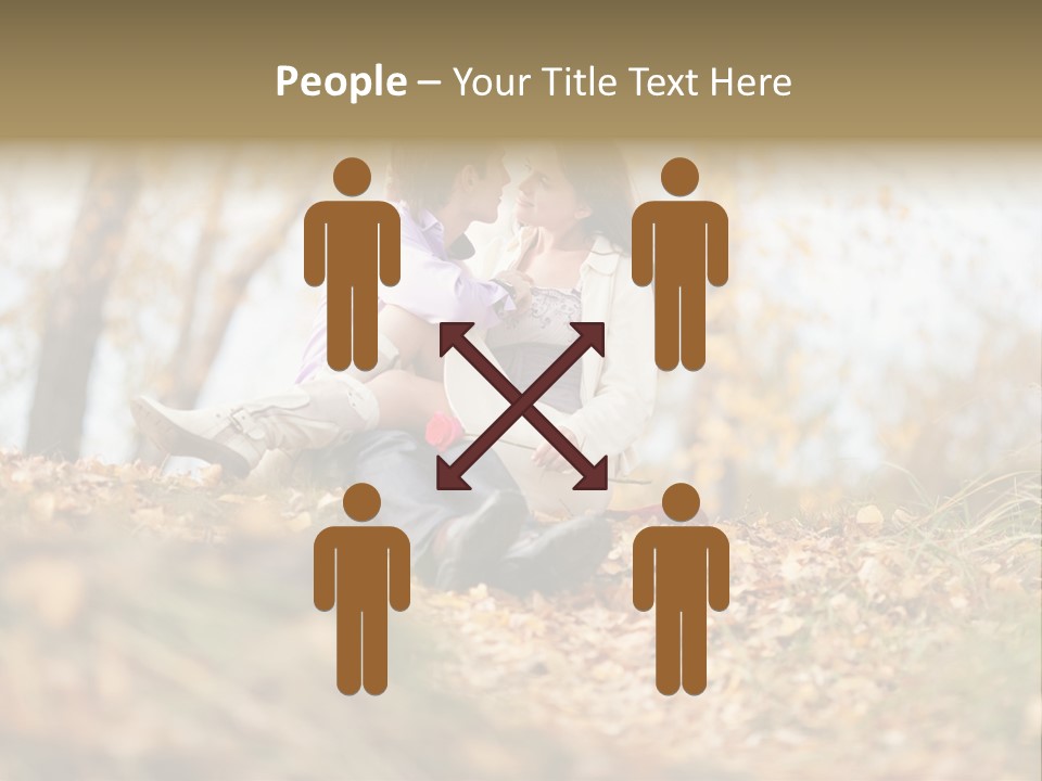 Lilac Violet Close Up PowerPoint Template