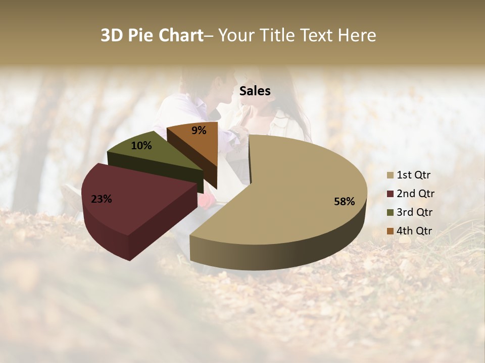 Lilac Violet Close Up PowerPoint Template