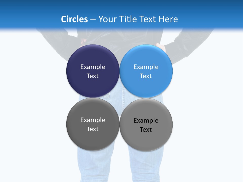 Back Brunette People PowerPoint Template