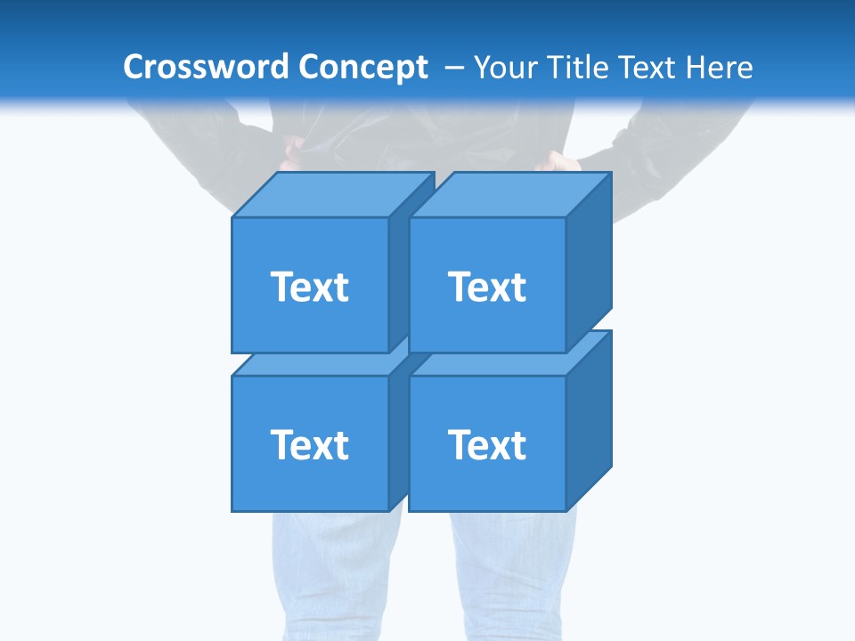 Back Brunette People PowerPoint Template