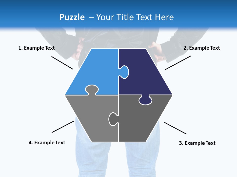 Back Brunette People PowerPoint Template