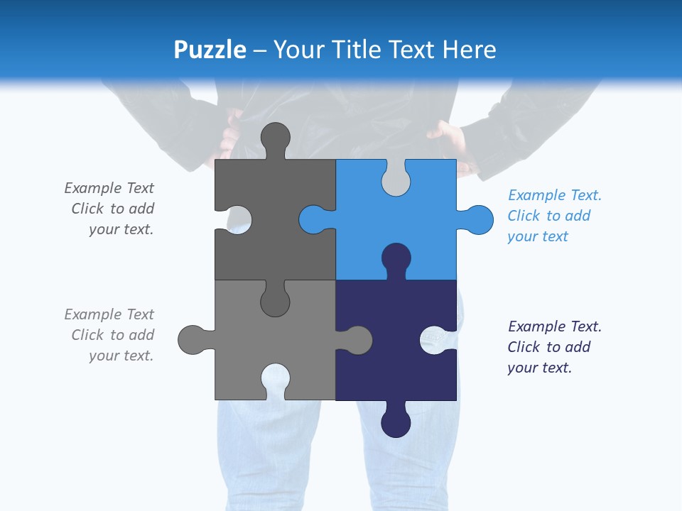 Back Brunette People PowerPoint Template