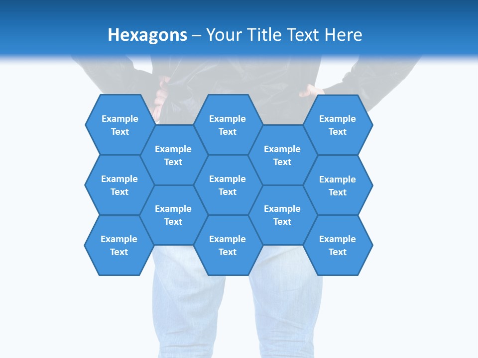 Back Brunette People PowerPoint Template