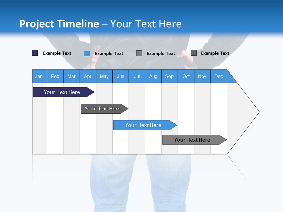 Back Brunette People PowerPoint Template