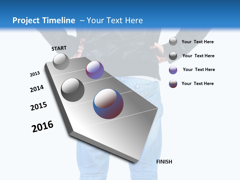 Back Brunette People PowerPoint Template