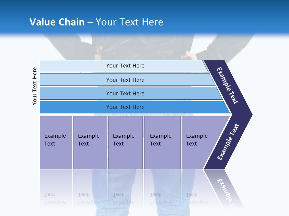 Back Brunette People PowerPoint Template