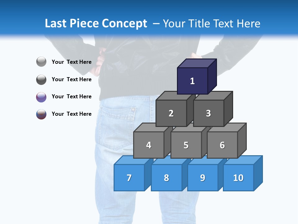 Back Brunette People PowerPoint Template