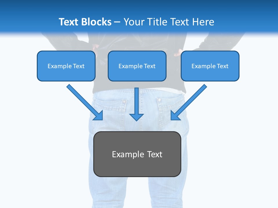 Back Brunette People PowerPoint Template