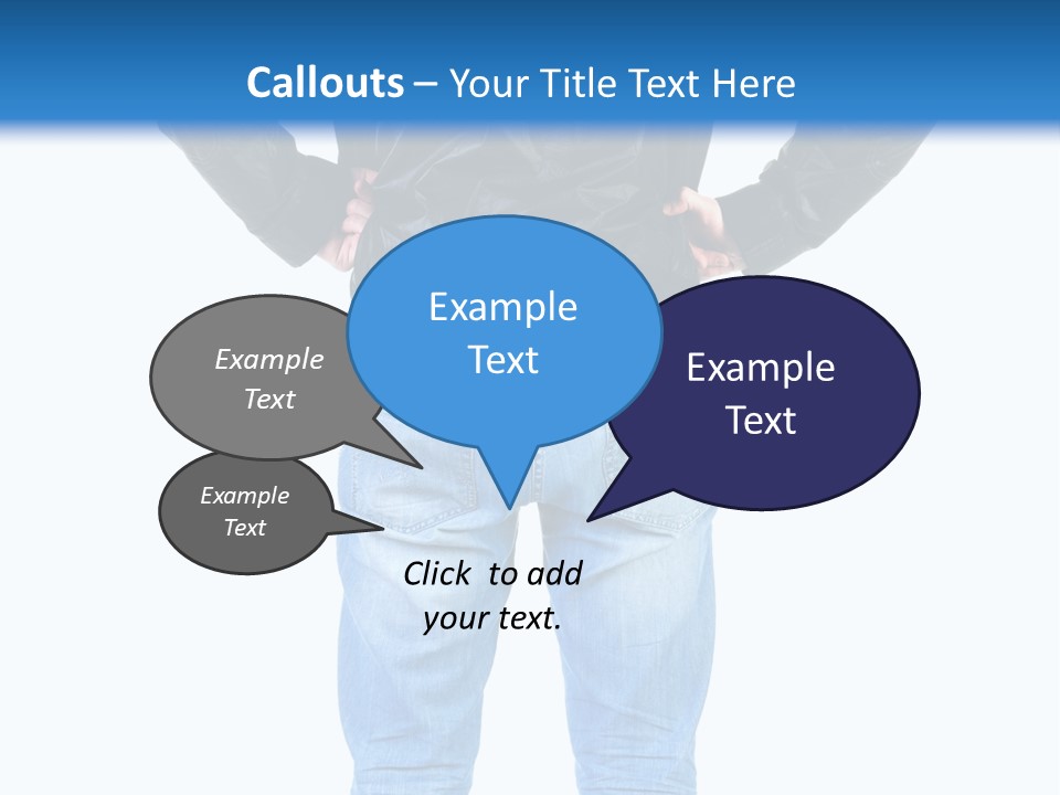 Back Brunette People PowerPoint Template