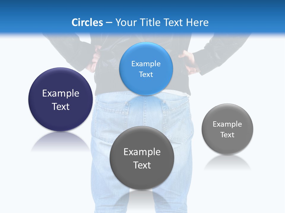 Back Brunette People PowerPoint Template