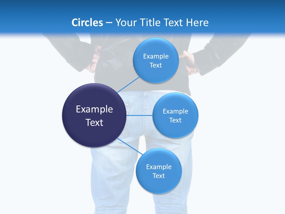 Back Brunette People PowerPoint Template