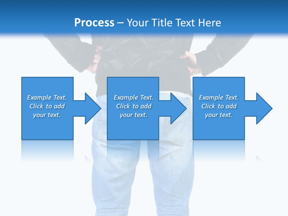 Back Brunette People PowerPoint Template