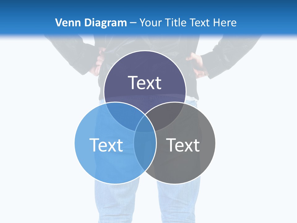 Back Brunette People PowerPoint Template