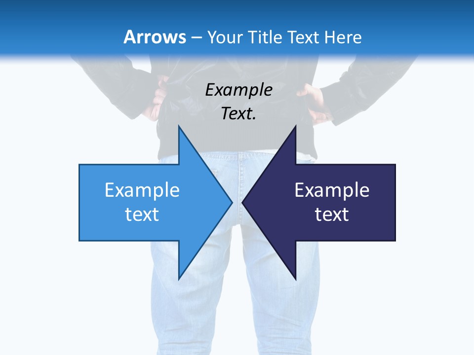 Back Brunette People PowerPoint Template