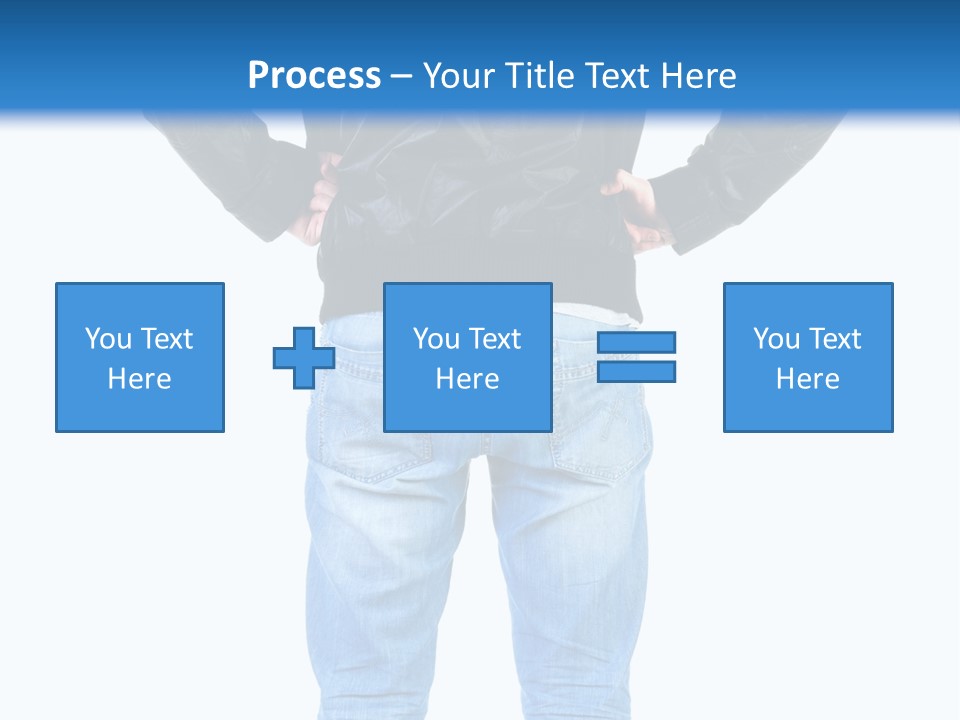 Back Brunette People PowerPoint Template