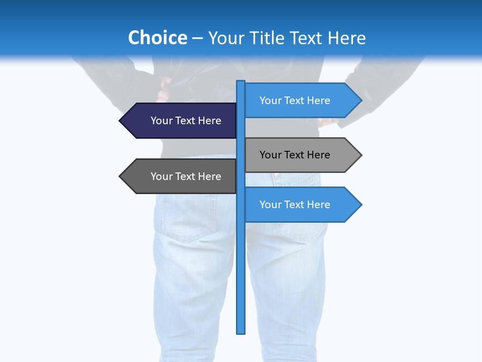 Back Brunette People PowerPoint Template