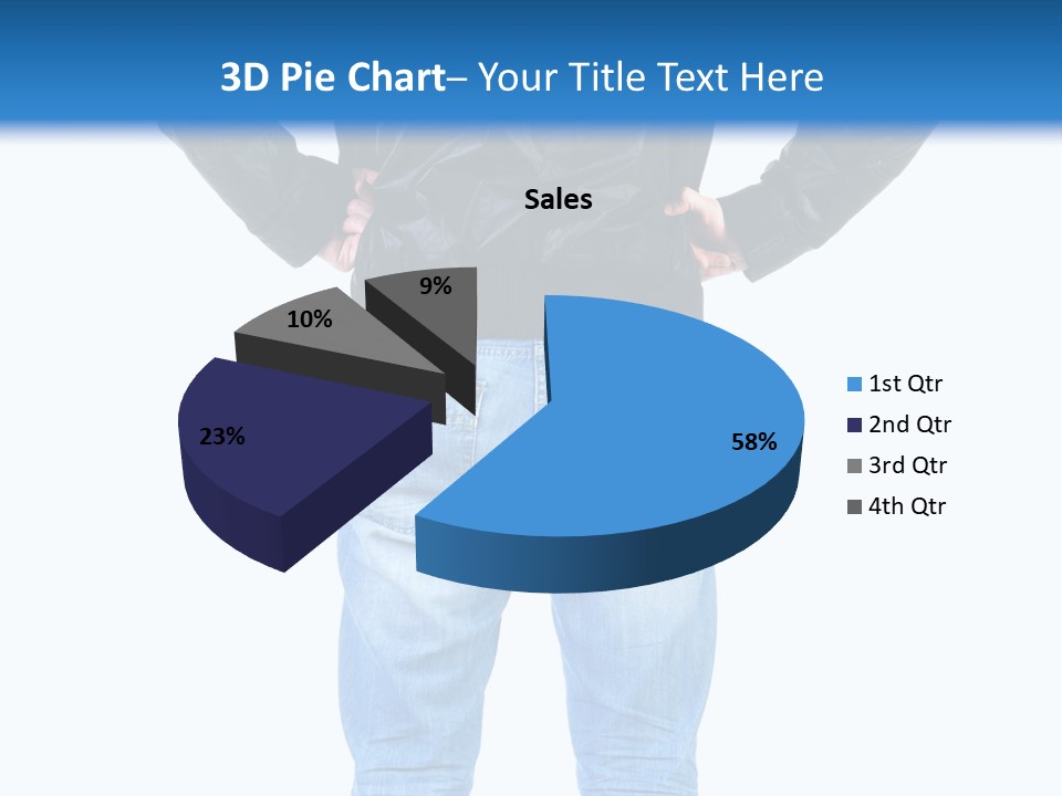 Back Brunette People PowerPoint Template