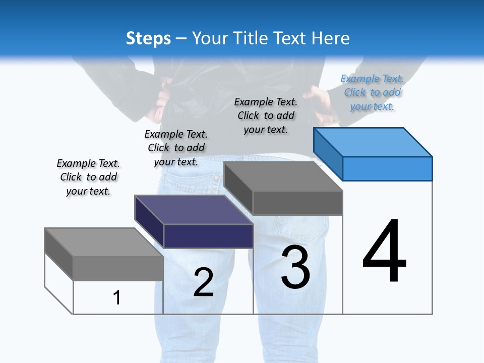 Back Brunette People PowerPoint Template