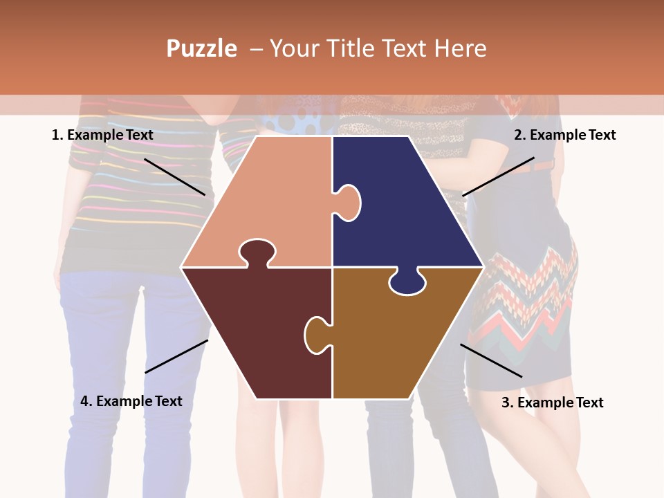 White Back Isolated PowerPoint Template