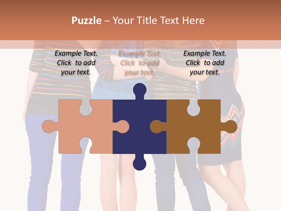 White Back Isolated PowerPoint Template