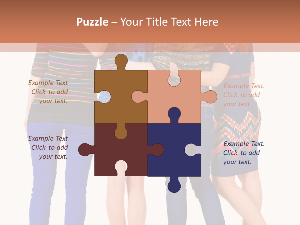 White Back Isolated PowerPoint Template