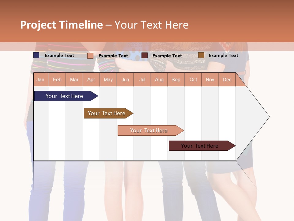 White Back Isolated PowerPoint Template