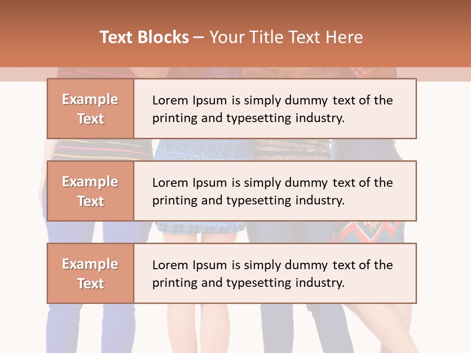 White Back Isolated PowerPoint Template