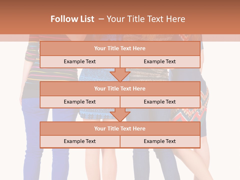 White Back Isolated PowerPoint Template