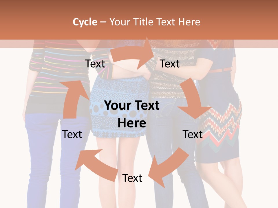 White Back Isolated PowerPoint Template