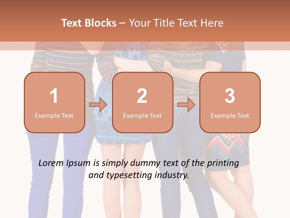 White Back Isolated PowerPoint Template