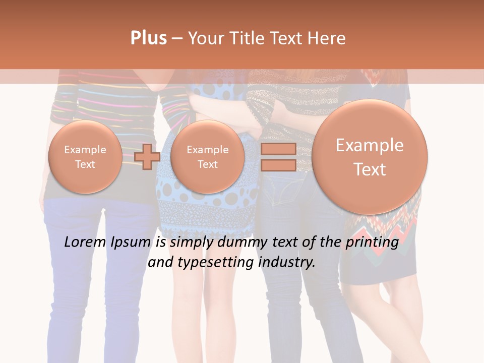 White Back Isolated PowerPoint Template