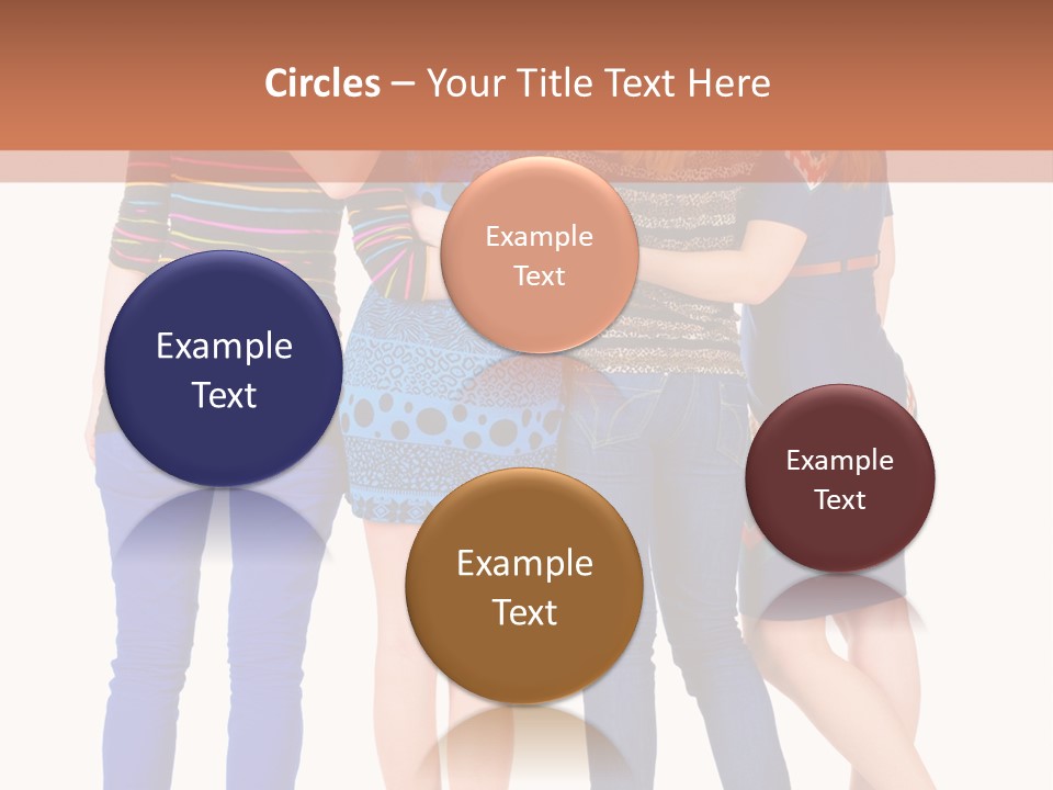 White Back Isolated PowerPoint Template