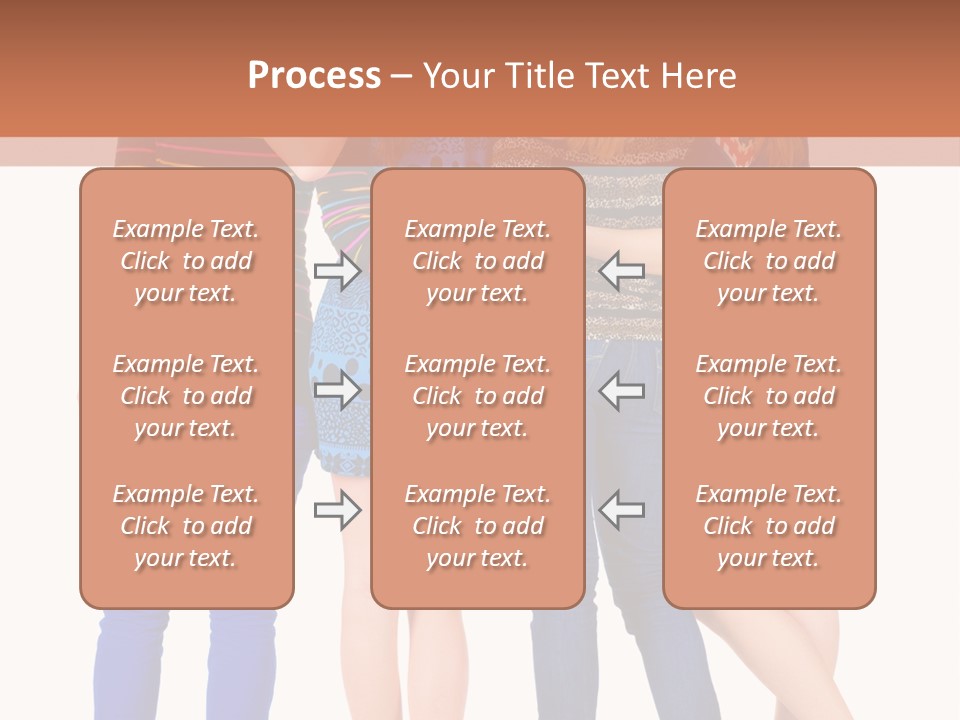 White Back Isolated PowerPoint Template