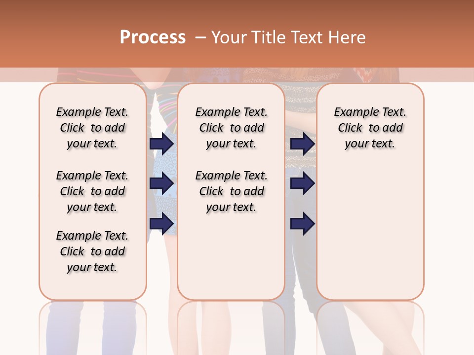 White Back Isolated PowerPoint Template