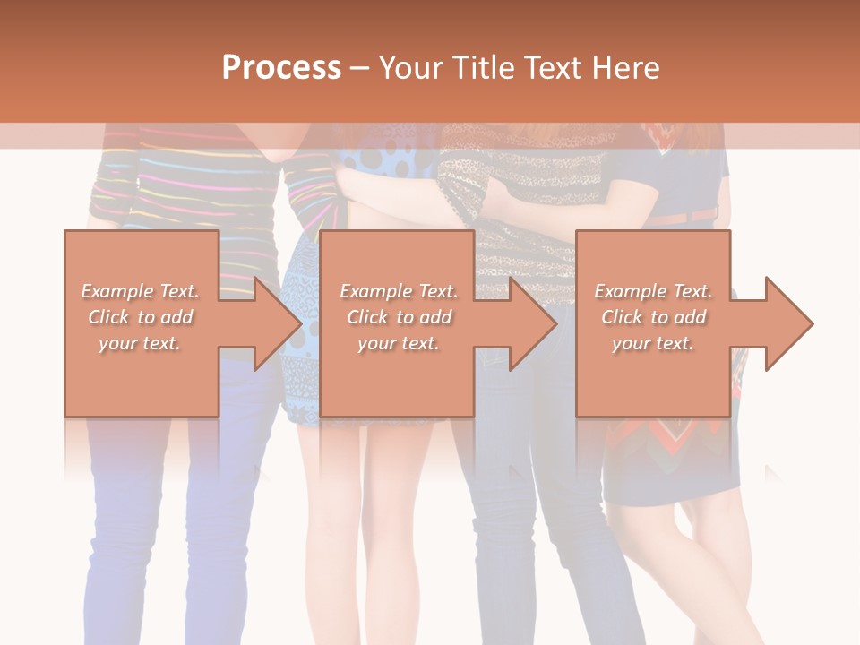 White Back Isolated PowerPoint Template