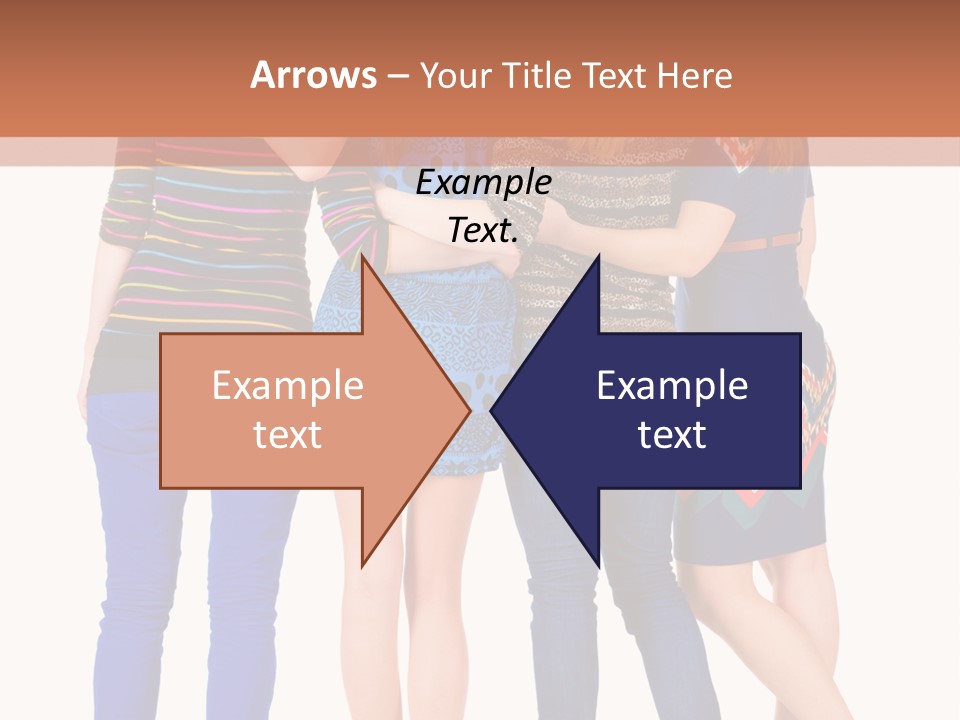 White Back Isolated PowerPoint Template