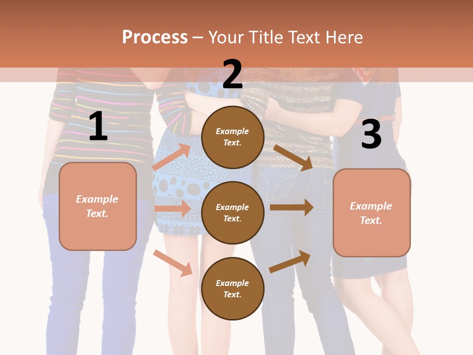 White Back Isolated PowerPoint Template