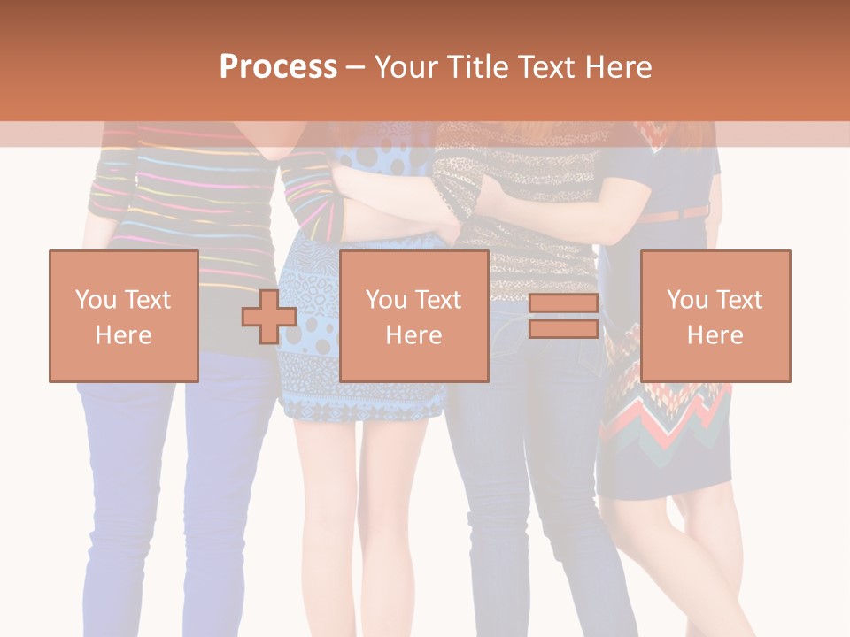 White Back Isolated PowerPoint Template