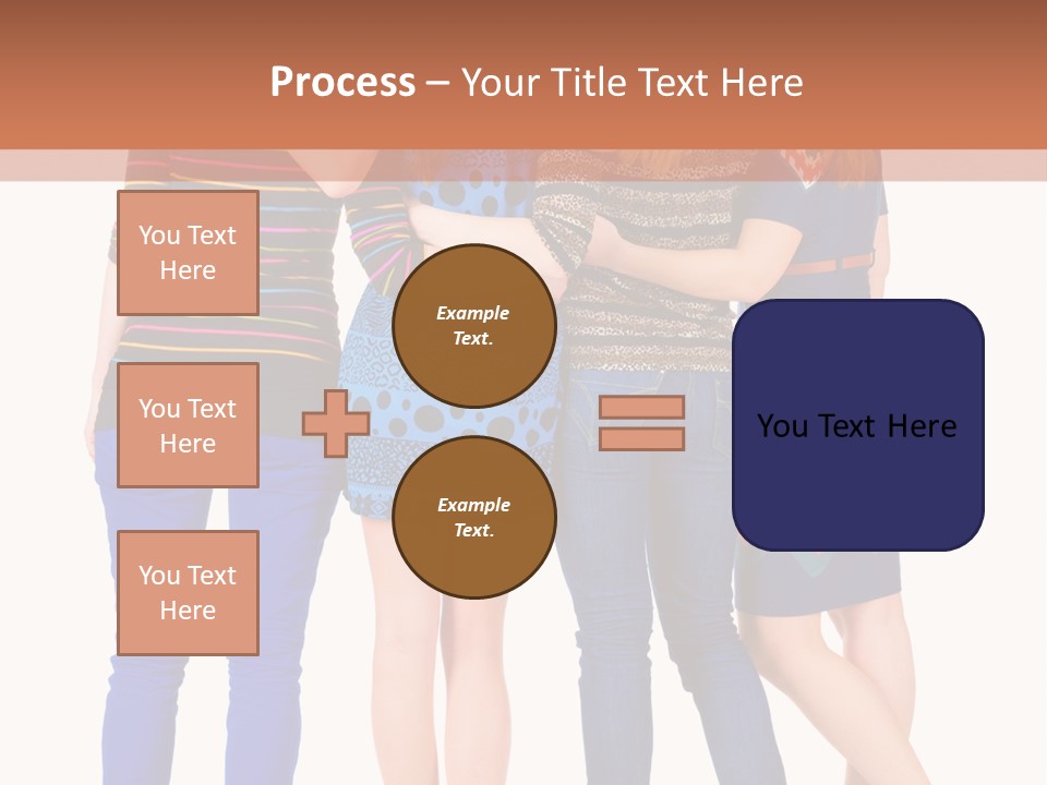 White Back Isolated PowerPoint Template