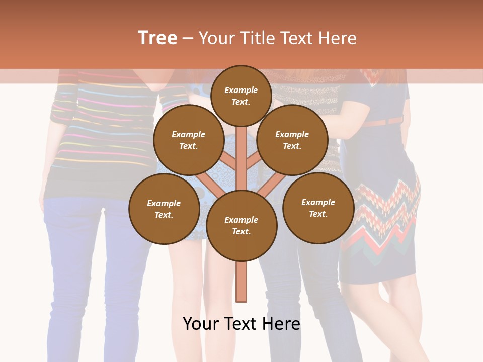 White Back Isolated PowerPoint Template