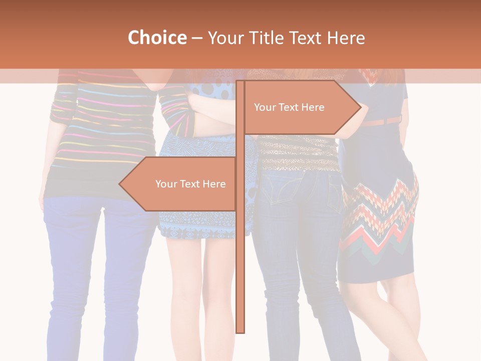 White Back Isolated PowerPoint Template