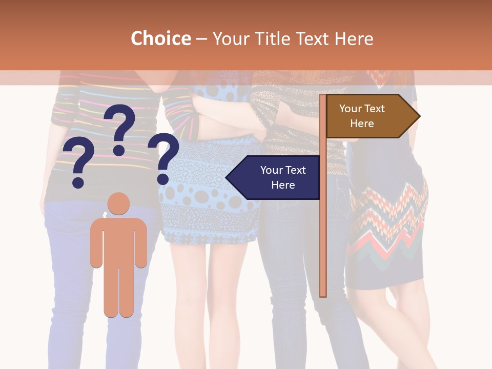 White Back Isolated PowerPoint Template