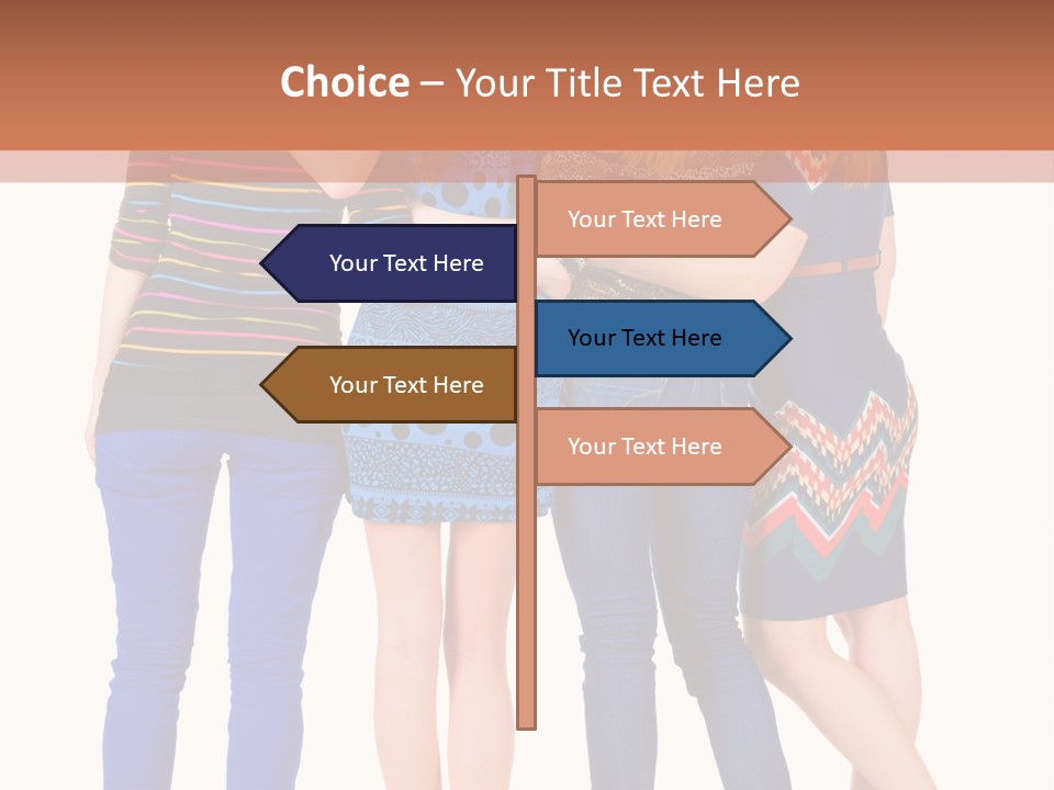White Back Isolated PowerPoint Template